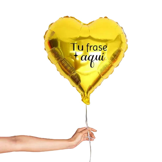 Globo de helio personalizado