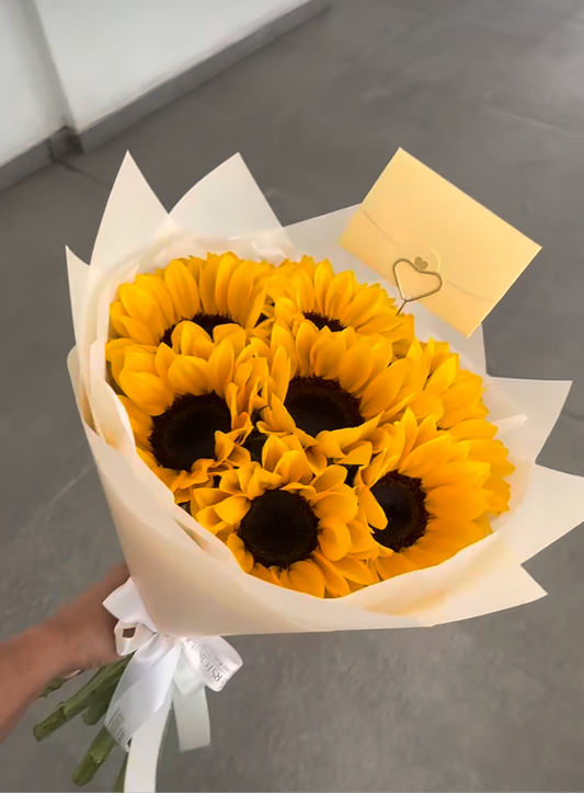 Bouquet 6 girasoles