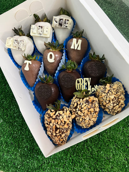 Fresas cubiertas de chocolate