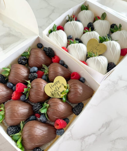 9 Fresas con frutos del bosque